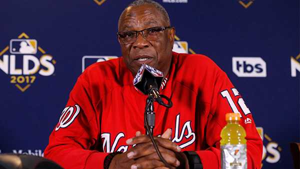 Dusty Baker, son Darren exchange lineups at spring training game