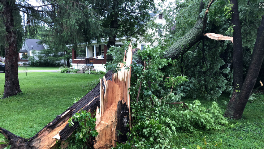 Thousands of power outages reported as severe storms move through region