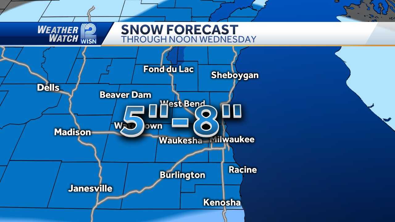 Winter Storm Warning: Hour-by-hour Radar