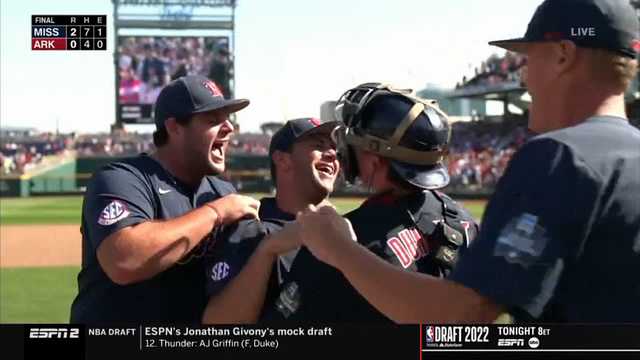 Ole Miss downs Arkansas to advance to first ever College World Series Championship - Vimarsana News