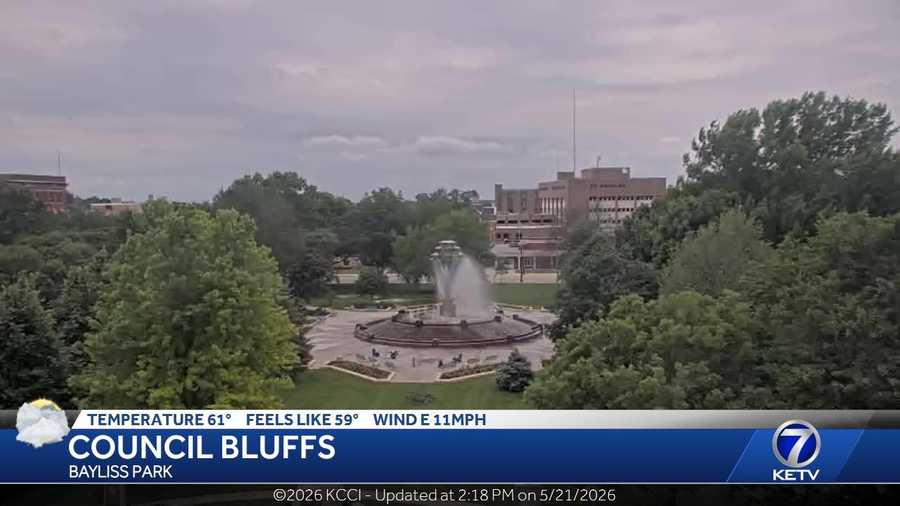 Skycam at Bayliss Park in Council Bluffs, Iowa