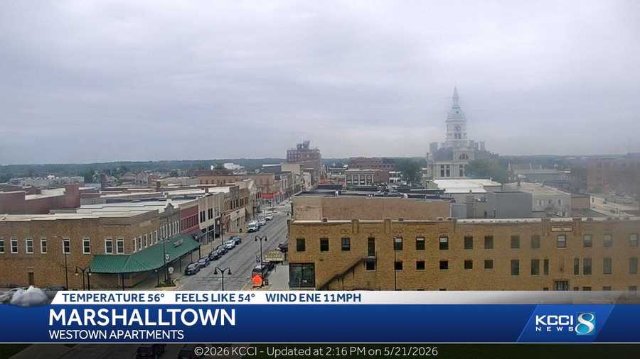 Skycam in Marshalltown, Iowa