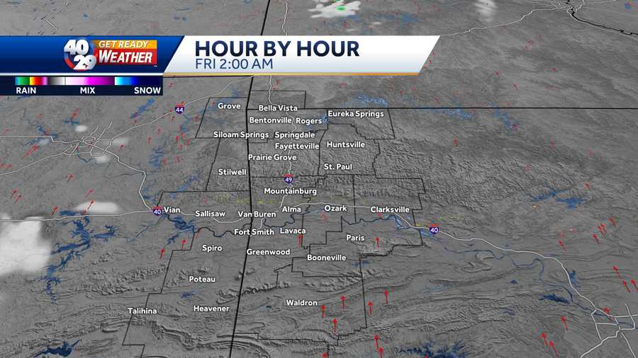 Northwest Arkansas Weather Maps KHBS/KHOG Channel 40/29