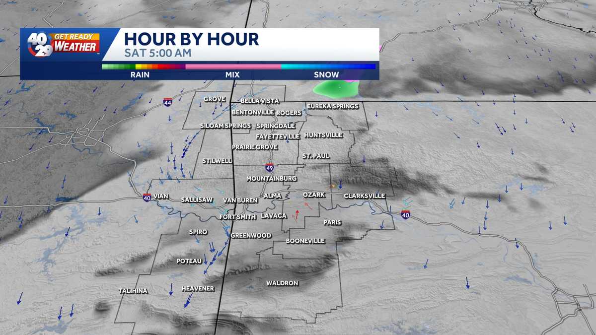 Northwest Arkansas Weather Maps KHBS/KHOG Channel 40/29