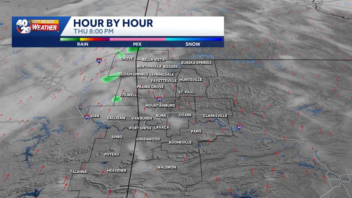 Northwest Arkansas Weather Maps KHBS/KHOG Channel 40/29