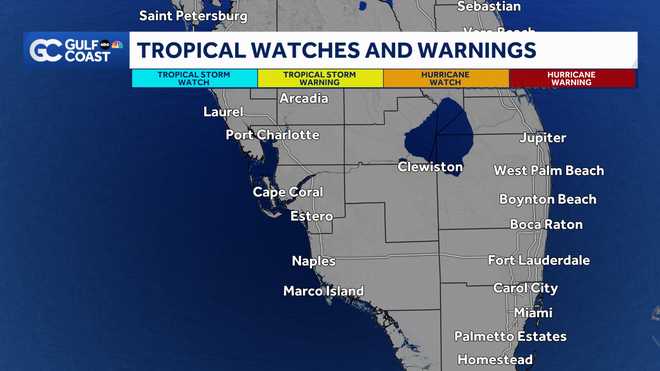 tropical watches and warnings