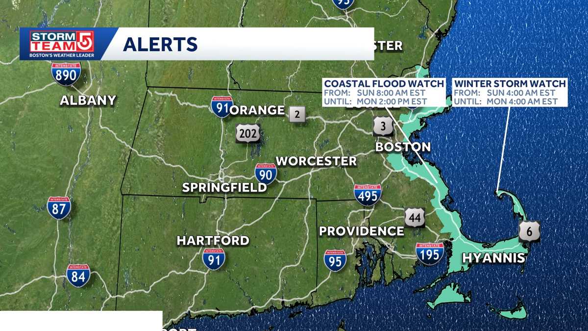 'Depends on where you are': These maps explain weekend's coastal storm