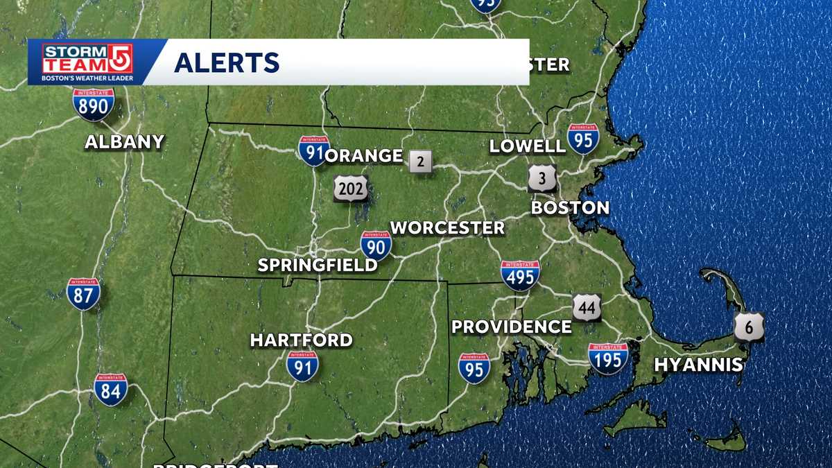 Rain, strong winds continuing into early morning hours across parts of Massachusetts
