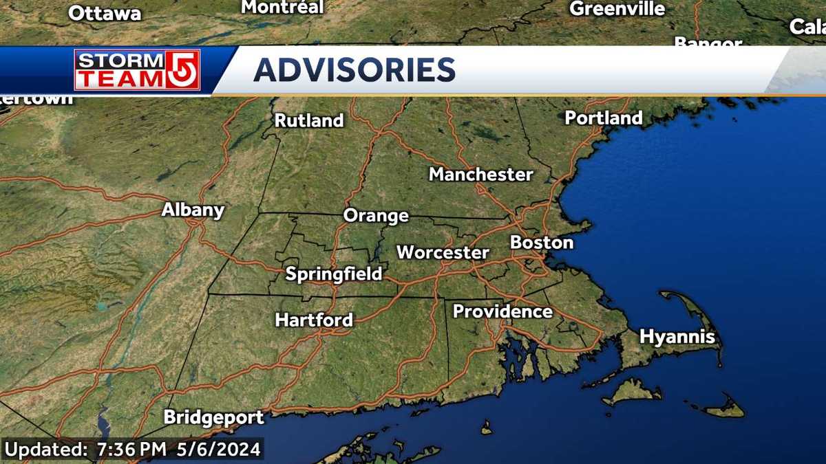 Massachusetts winter storm maps: frequent updates