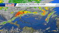 tropical atlantic satellite loop