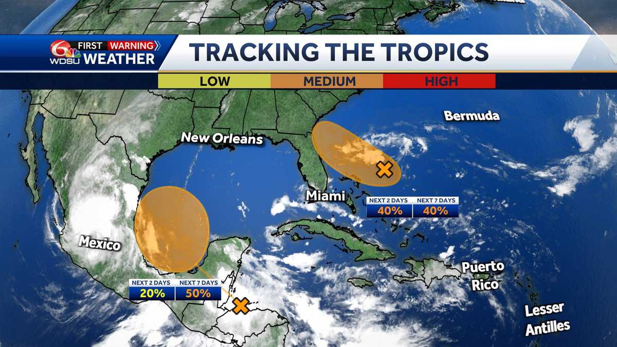 Hurricane Marco track shifted, Tropical Storm Laura is stronger