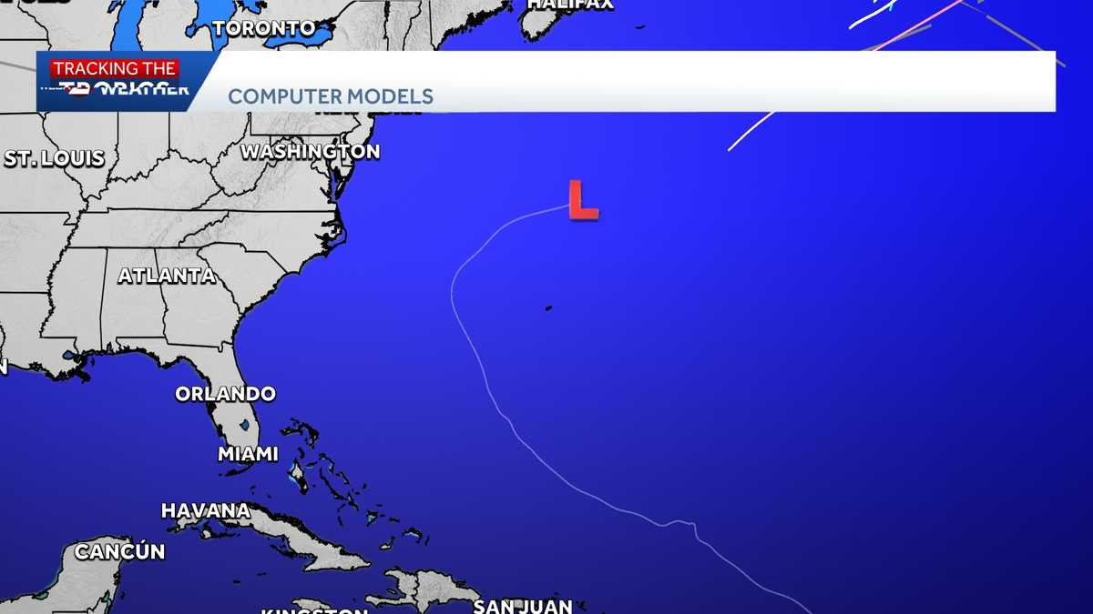 Tracking Gabrielle: The latest maps and models