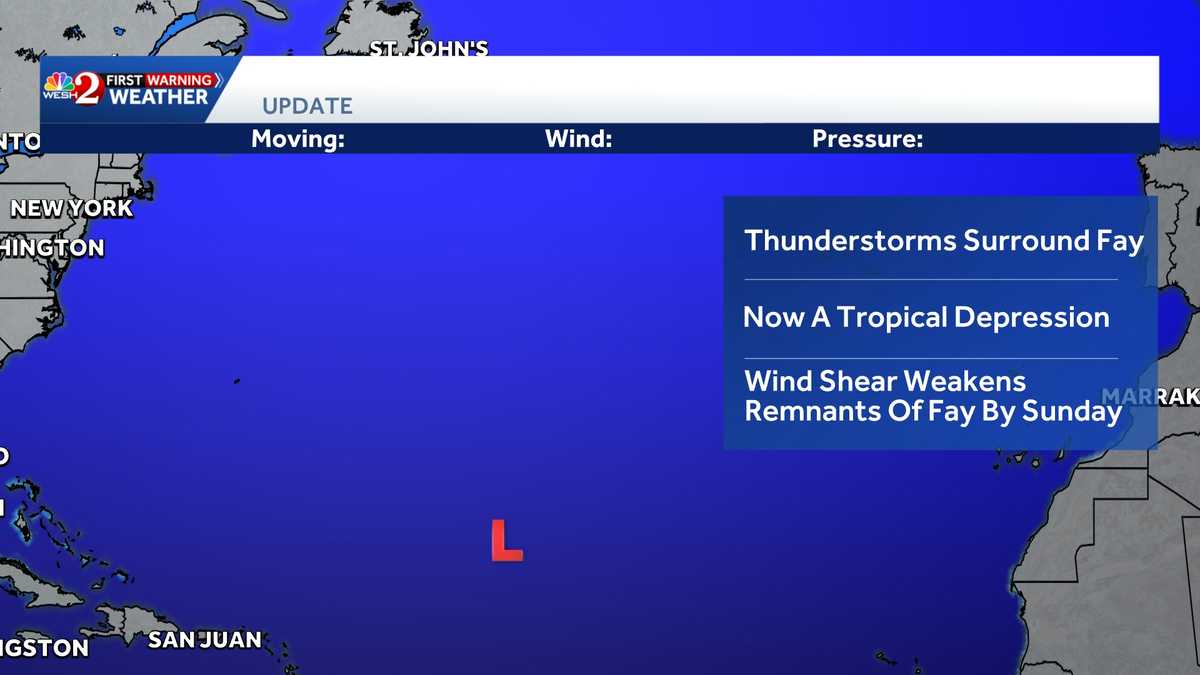 NHC watching disturbance in Atlantic that could develop this week - WESH