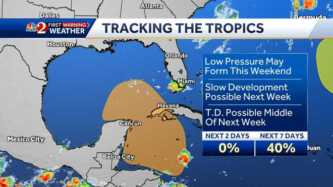 Is a storm coming to Florida? Models are uncertain due to the formation of a depression