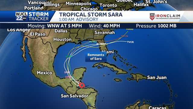 Kirk: Latest Spaghetti Models, Track For Tropical System