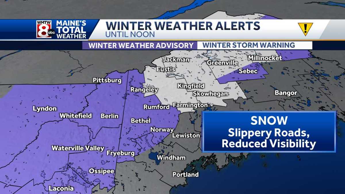 Wind Advisory in effect for parts of Maine until Saturday morning
