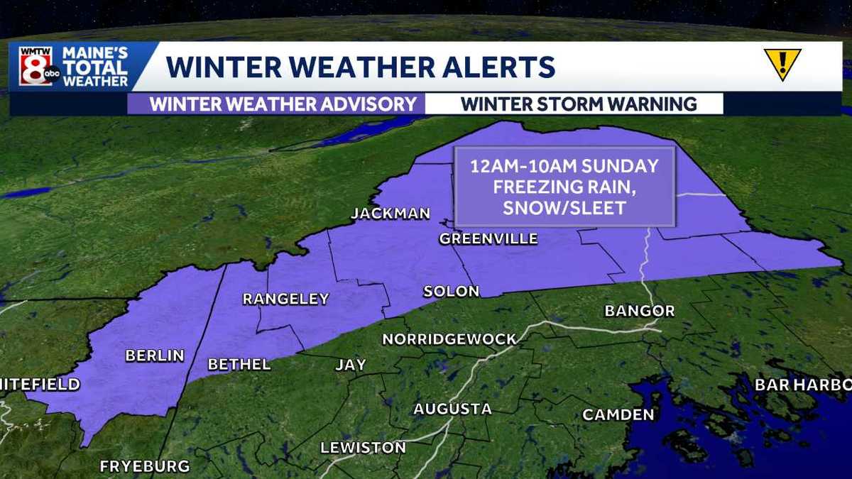 Maine Winter Storm: Travel Impacts & Parking Bans Friday Evening