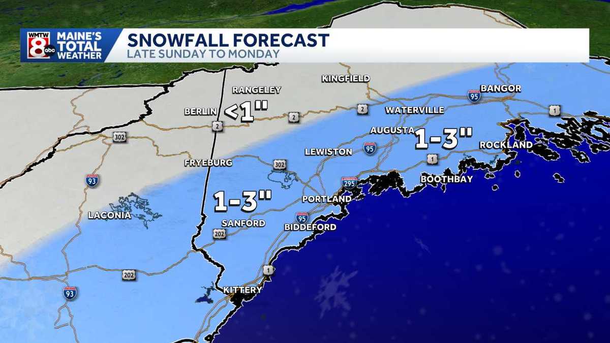 Impact Weather Sunday as snow arrives