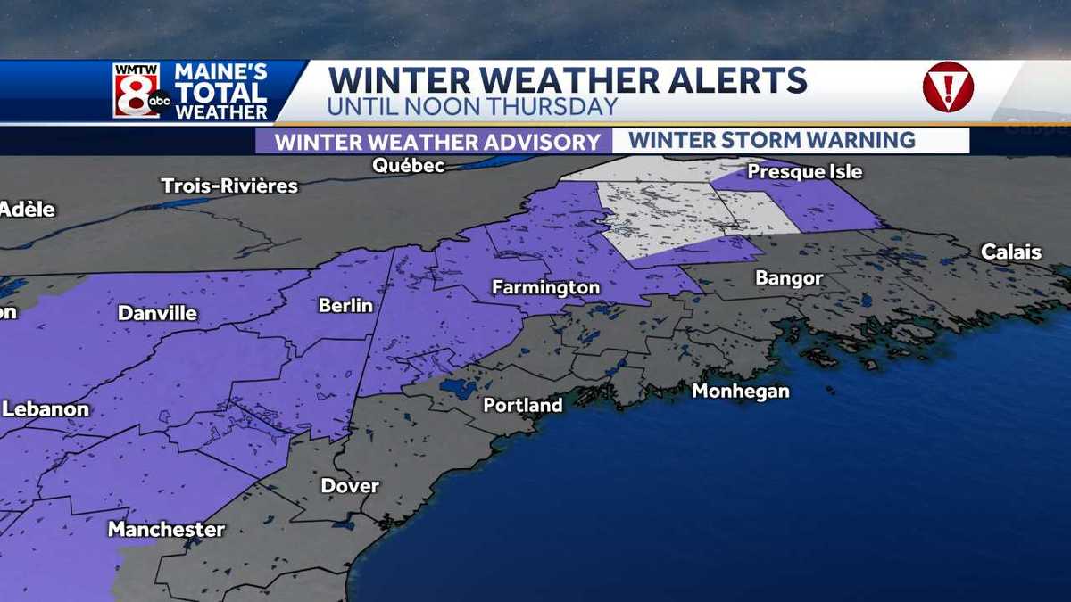 Thanksgiving storm in Maine will bring impactful snow to many