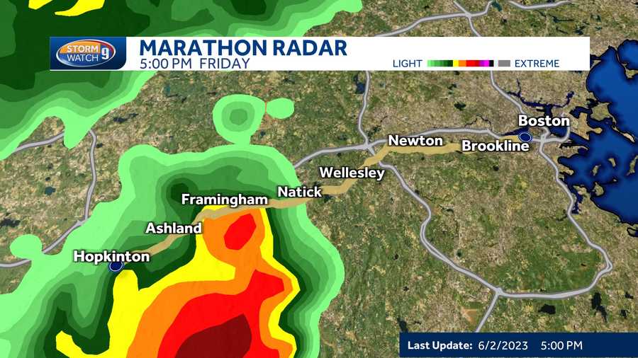 2023 Boston Marathon Race Day Weather Forecast