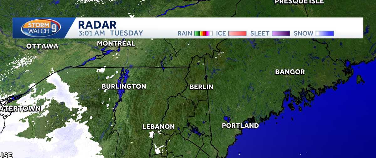 New Hampshire snow forecast Several inches possible