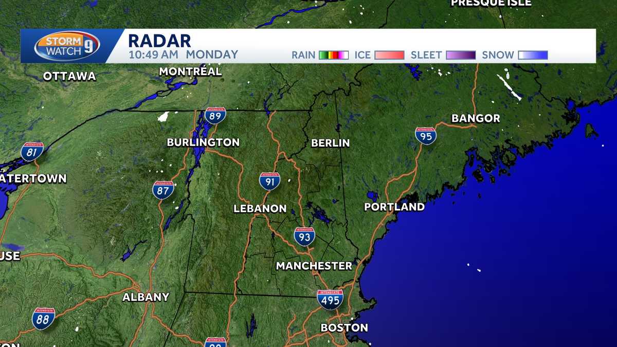 Rainy forecast for New Hampshire More than an inch of rain expected