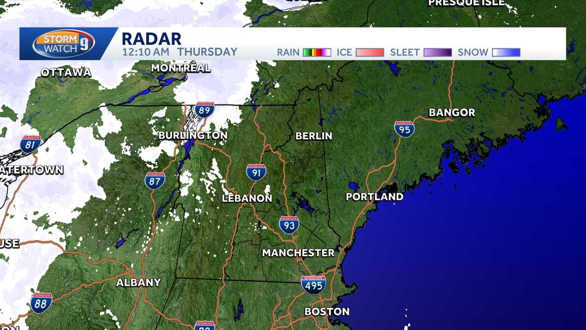 New Hampshire forecast Severe weather possible through weekend