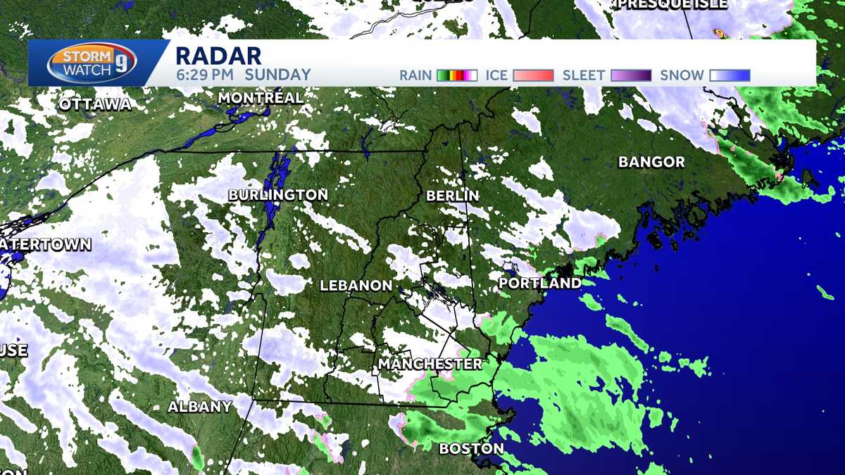 New Hampshire forecast Skies clear following storm