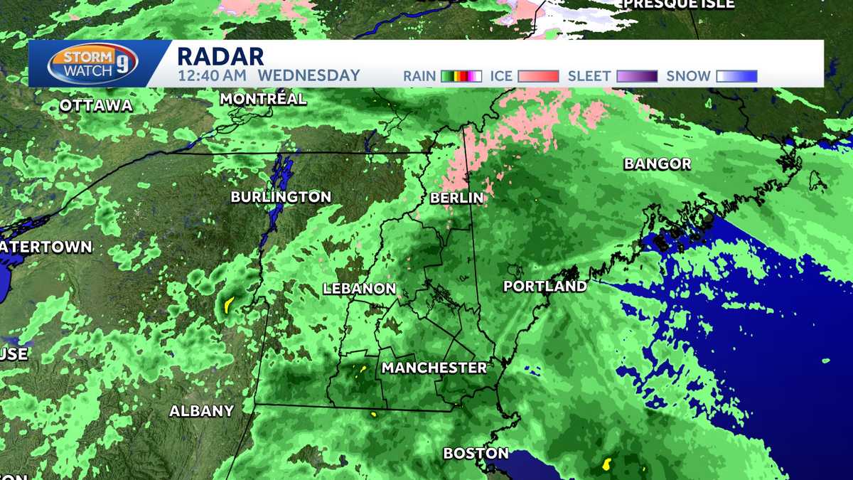 Warm start to weekend, showers to finish it in New Hampshire