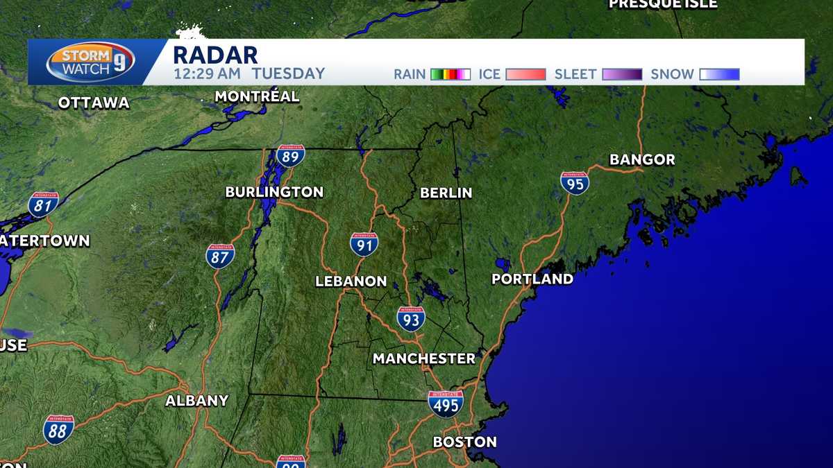 Tracking snow squalls Thursday in New Hampshire; frigid air expected Friday