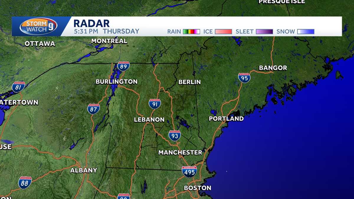 Snow, wintry mix leads to slushy, icy roads in New Hampshire; warming trend ahead