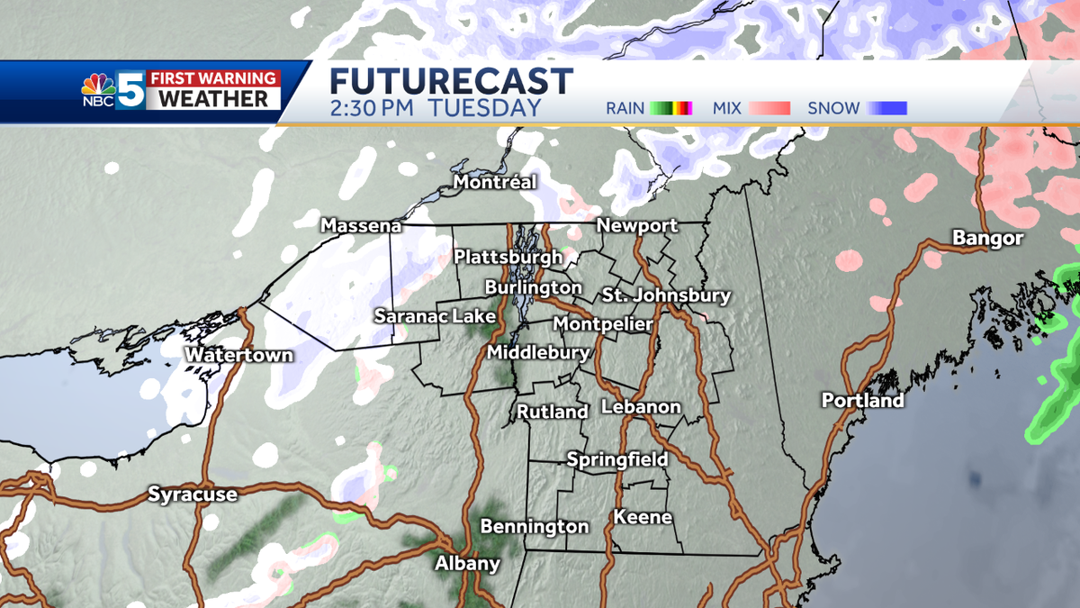 Futurecast: Hour-by-hour forecast