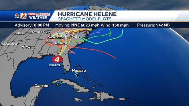 spaghetti&#x20;forecast&#x20;model&#x20;plots&#x20;showing&#x20;francine&#x27;s&#x20;possible&#x20;path