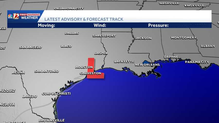 Monitoring tropical possbilities along the Texas Gulf coast
