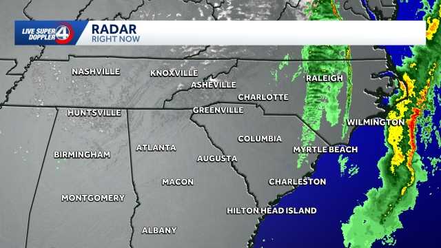 Severe storm threat Monday