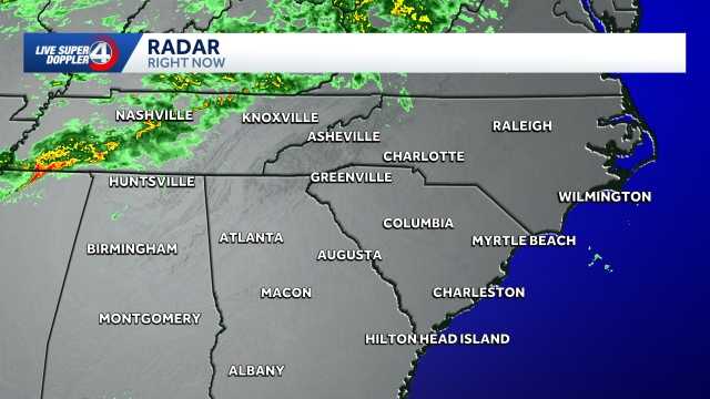 Latest storm timing for Greenville, South Carolina, and surrounding areas