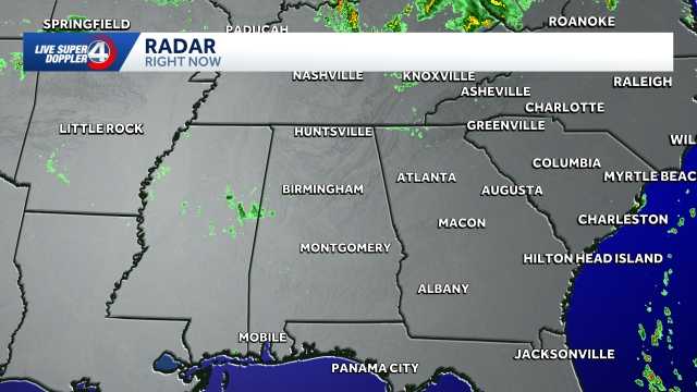 Scattered storms this afternoon followed by hot & humid conditions this week