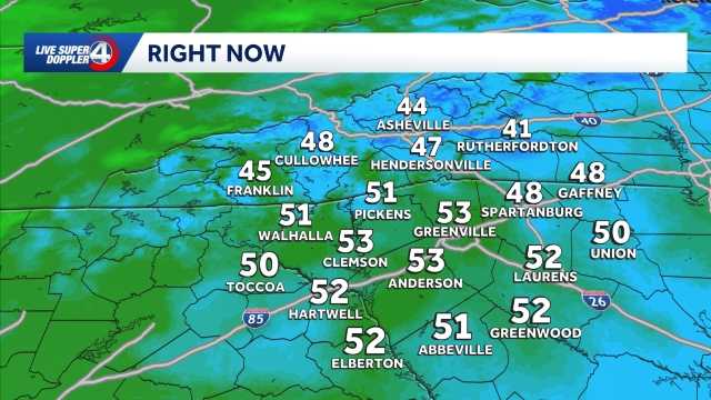Major warm up ahead in South Carolina