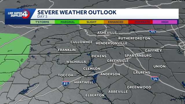 Rain returns later this week in South Carolina: May 4 forecast