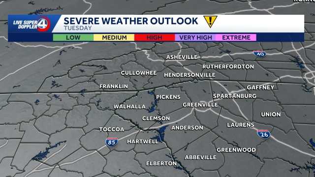 Strong storms possible later Friday evening in South Carolina: September 11 forecast