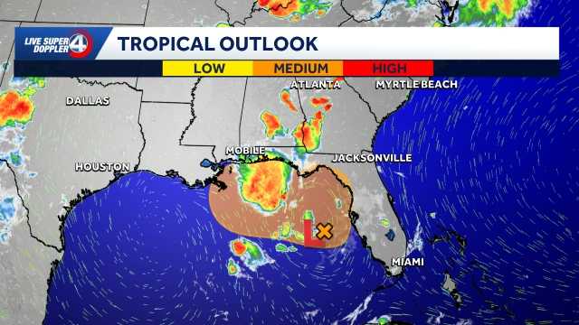 Low-pressure system may bring more rain and rip currents to Southeast coast