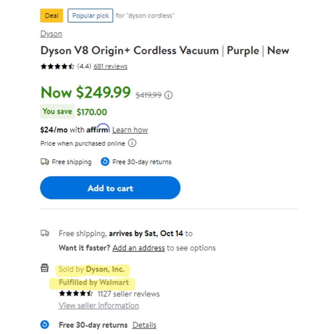 A Rolex watch is marked down by almost 14 000 at Walmart