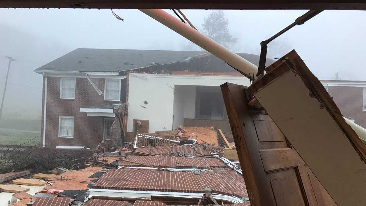 PHOTOS Tornado damage in Jacksonville, Alabama