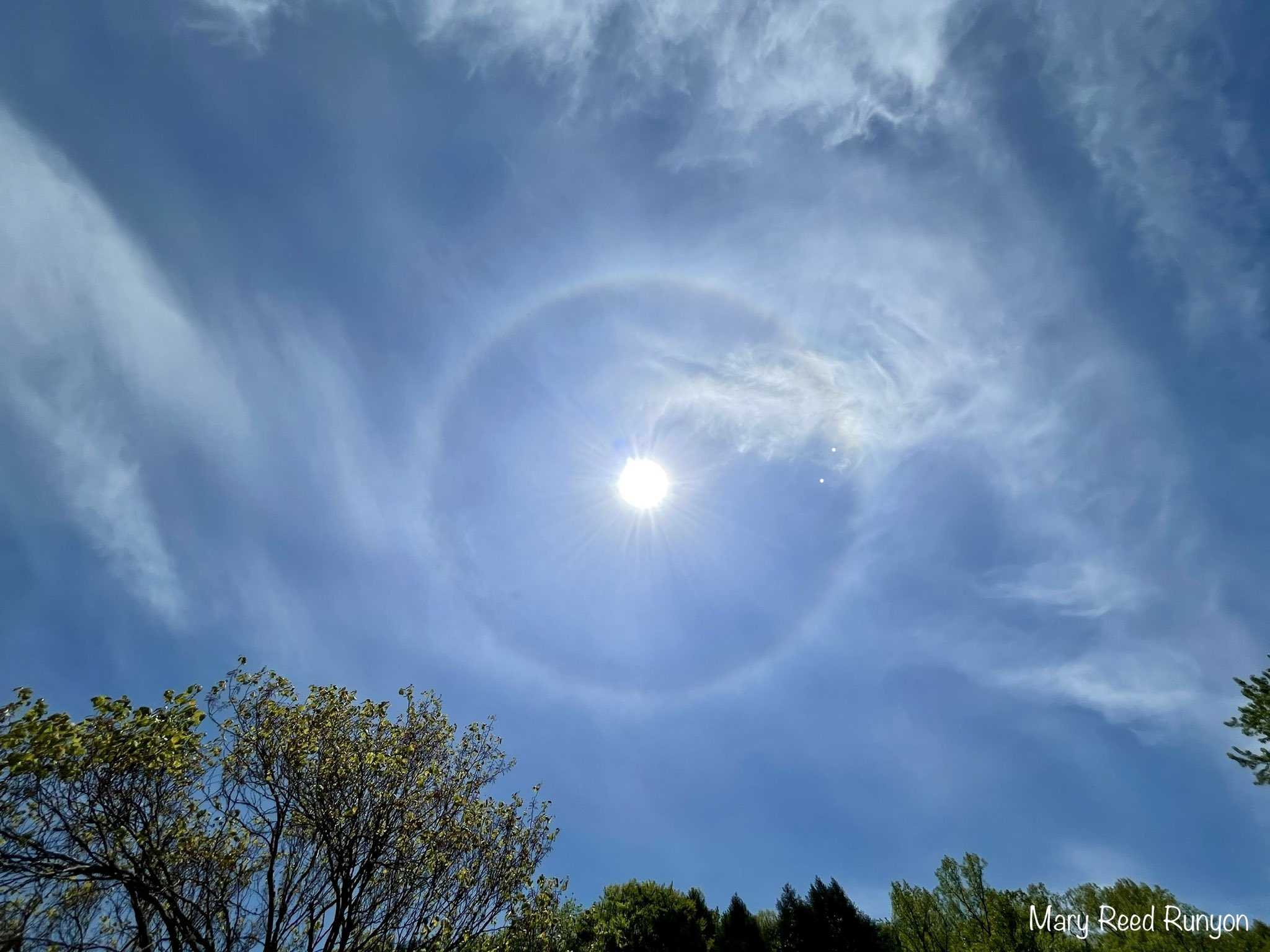 Ring around sun seen from Eureka to Sonoma – The Willits News