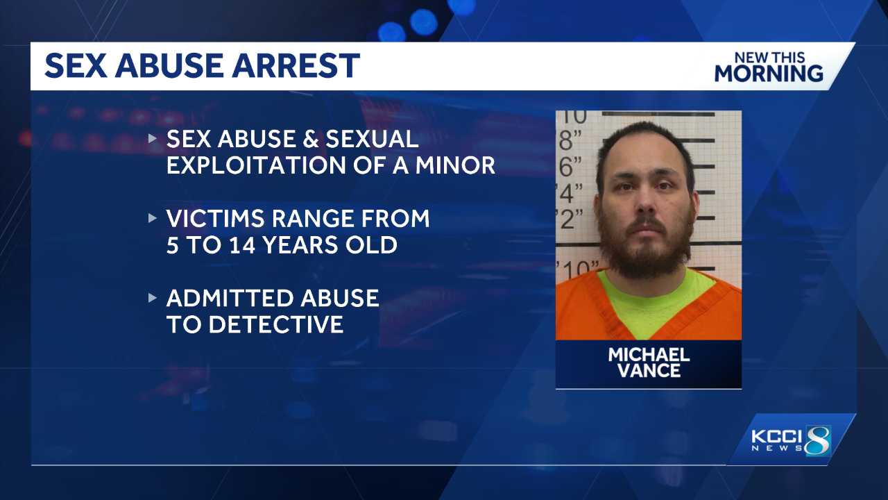Indianola man charged with sexually abusing child over several years