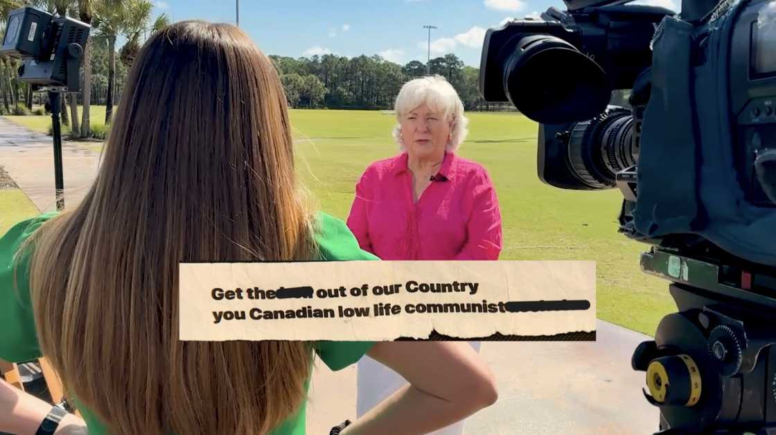 Hostile notes target Canadian woman in Florida and they're getting worse