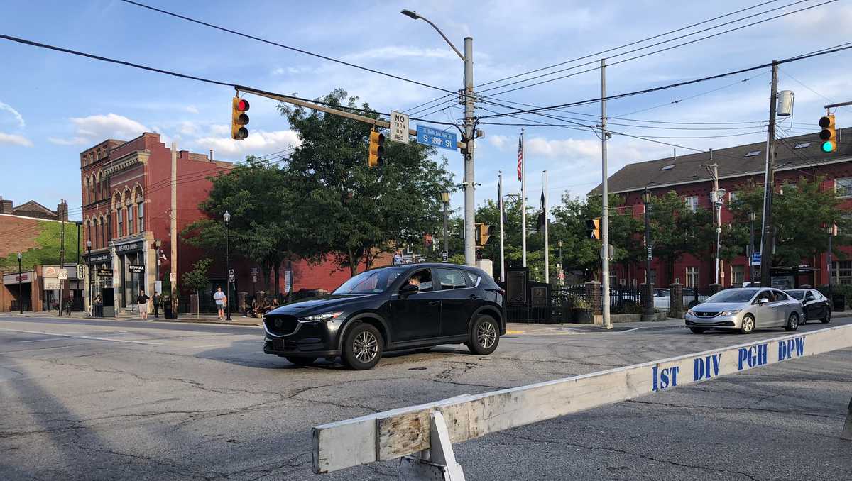 Traffic changes go into effect along East Carson Street in Pittsburgh’s South Side