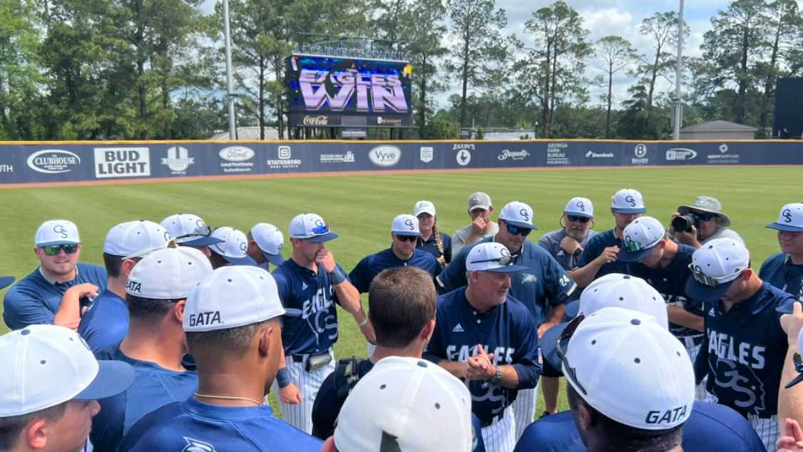 Eagle baseball soaring into Sun Belt Conference Tournament