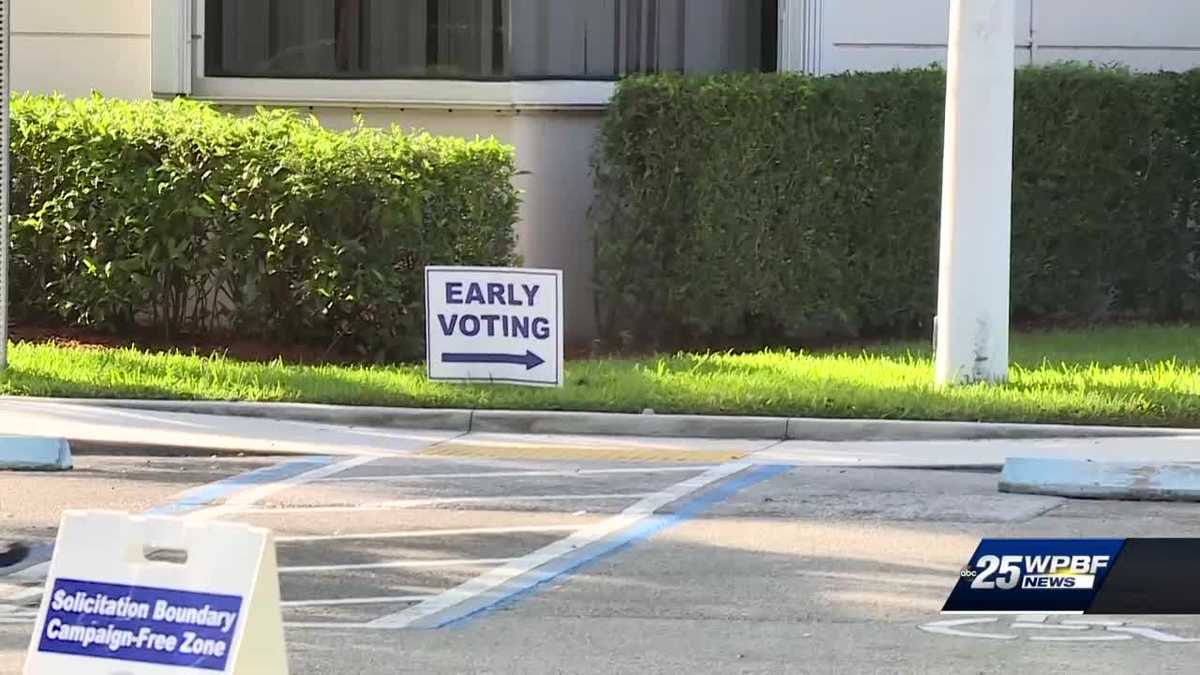 Early voting dates palm beach county