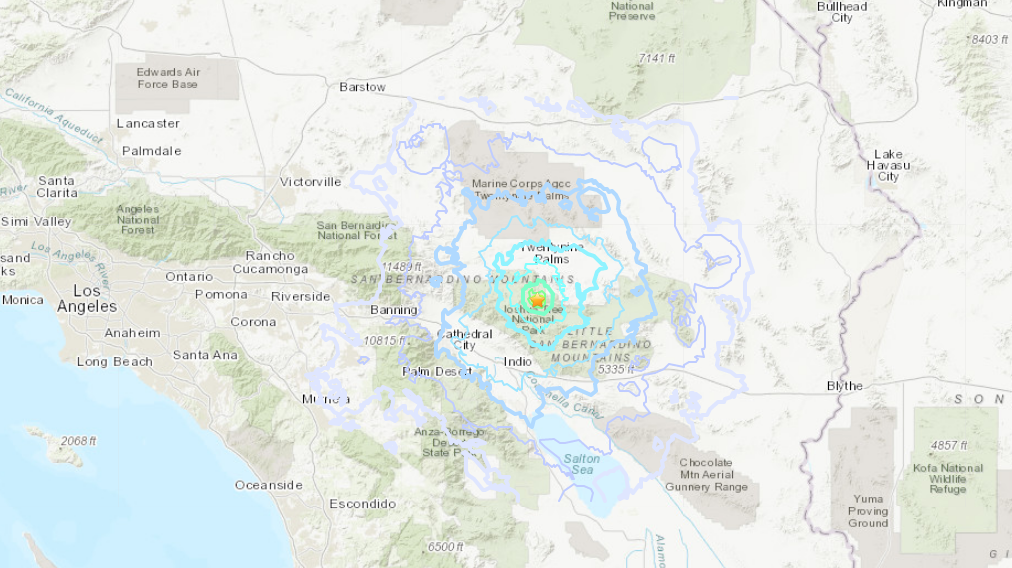 Preliminary 4.2 magnitude earthquake rattles southern California